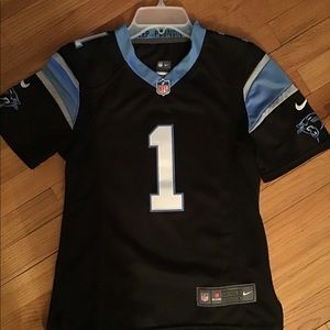 Youth small cam newton Carolina panthers jersey